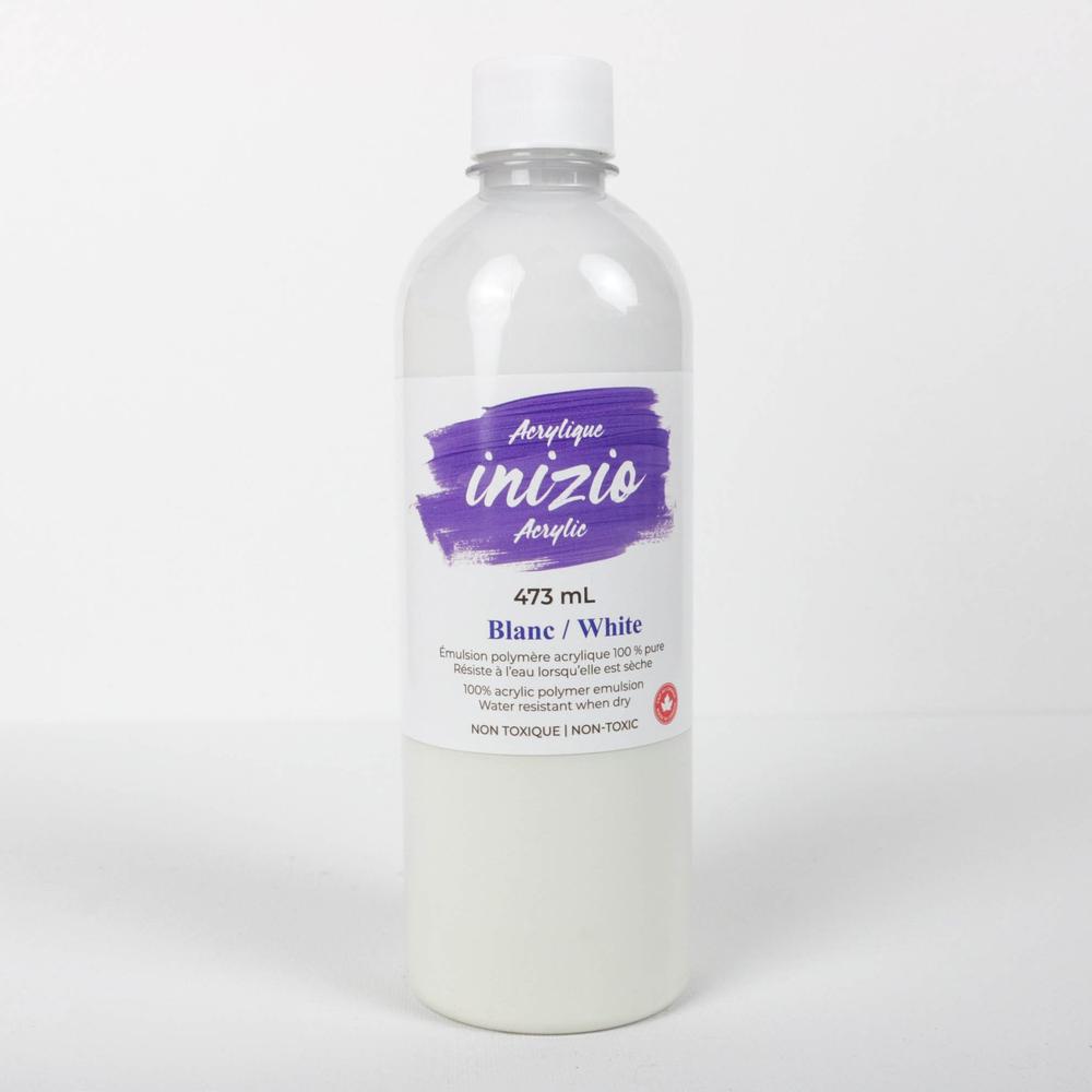 INIZIO Acrylic Paint 473ml (White)